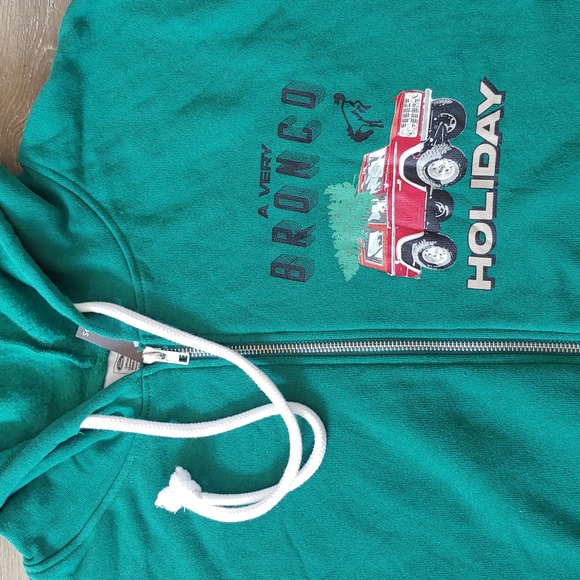 NWT Grayson Threads Women's Ford Bronco Holiday Full Zip Hooded Jacket Size XXL - Picture 4 of 8